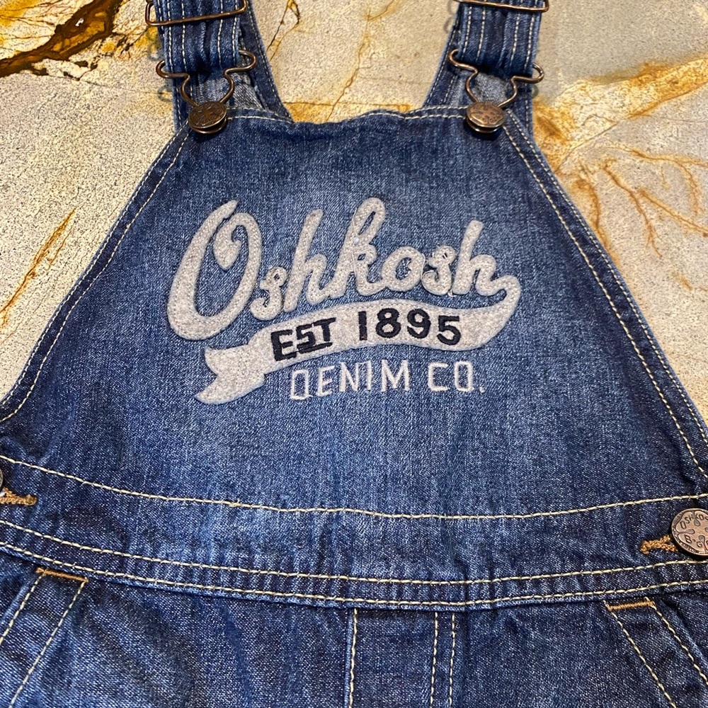 Osh Kosh Denim Overall Size 4t